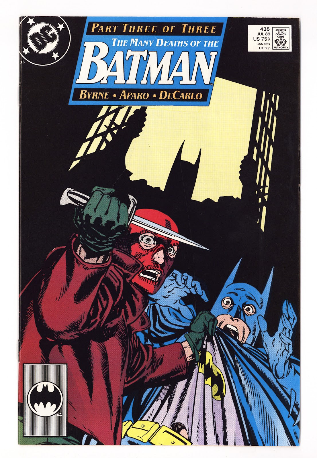 Batman Vol 1 435  High Grade   (1989)   Direct  