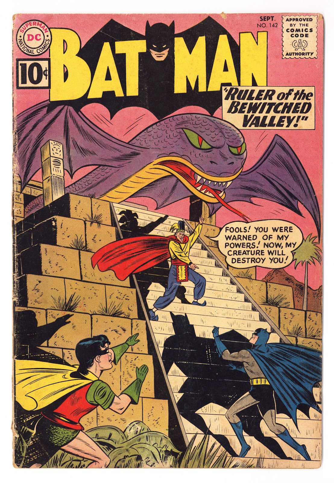 Batman Vol 1 142 GD/VG (3.0) (1961)  