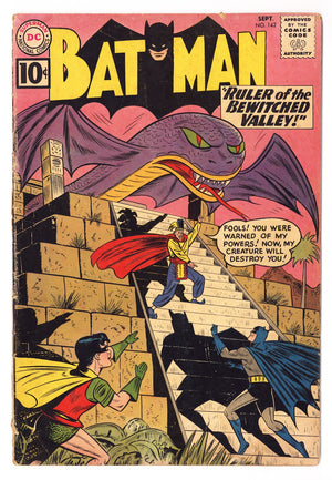 Batman Vol 1 142 GD/VG (3.0) (1961)
