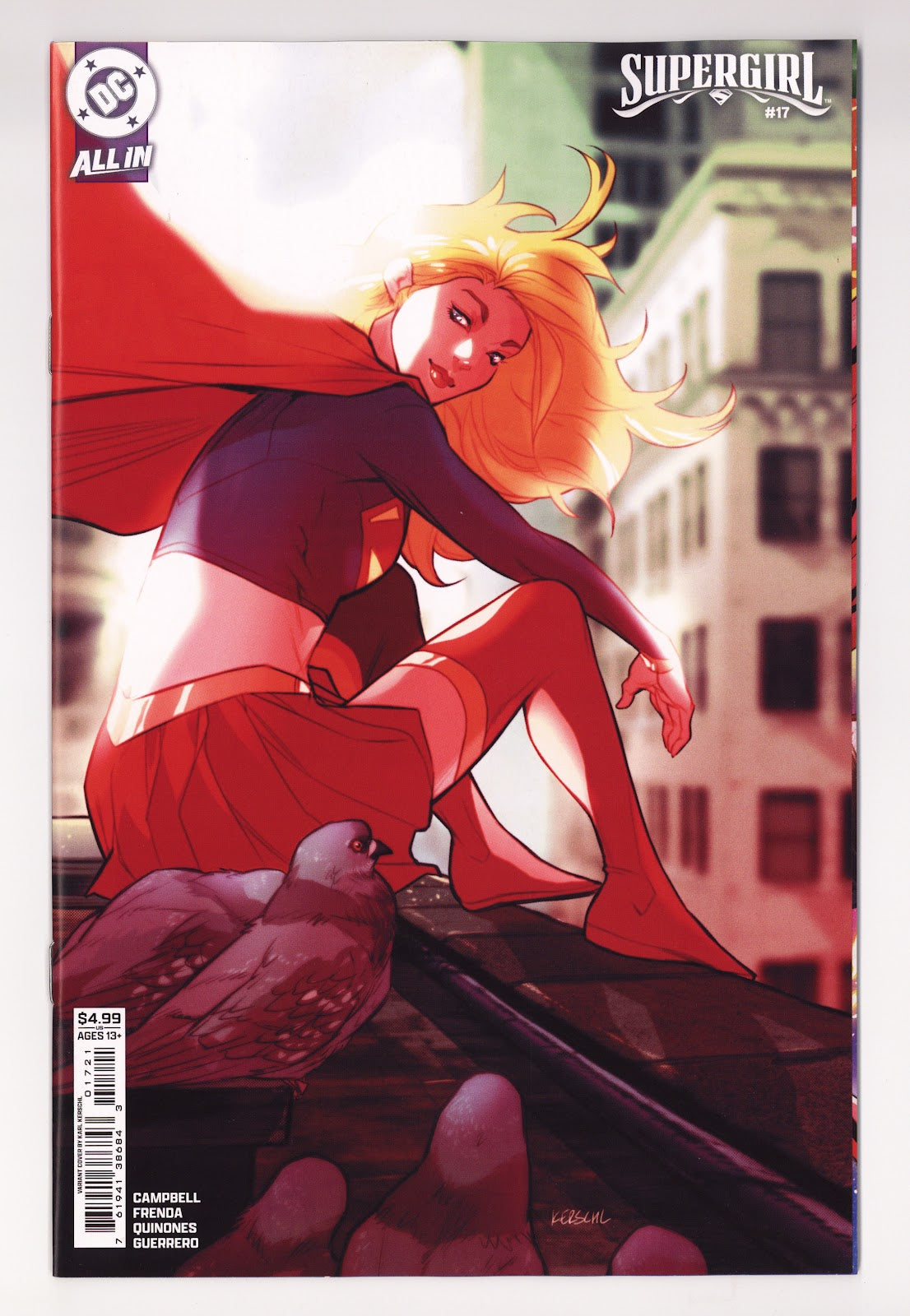 Supergirl Vol 8 17 Kerschl Variant (2026)