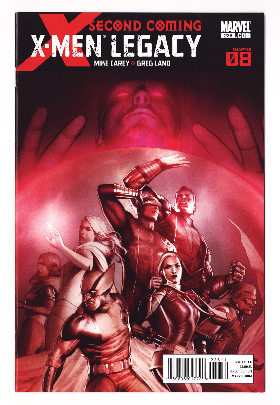 X-Men: Legacy Vol 1 236 High Grade (2010) 