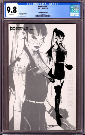 Batman Vol 3 92 CGC 9.8 (NM/M)   (2020) Jimenez   Retailer Sketch Variant