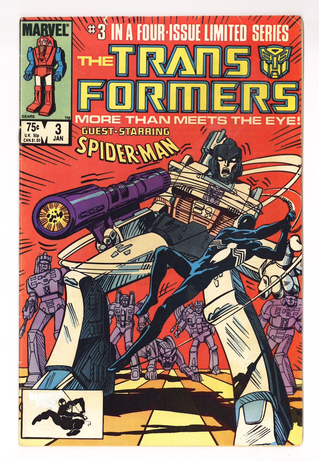 The Transformers Vol 1 3  GD/VG (3.0)   (1985)   3rd Print  