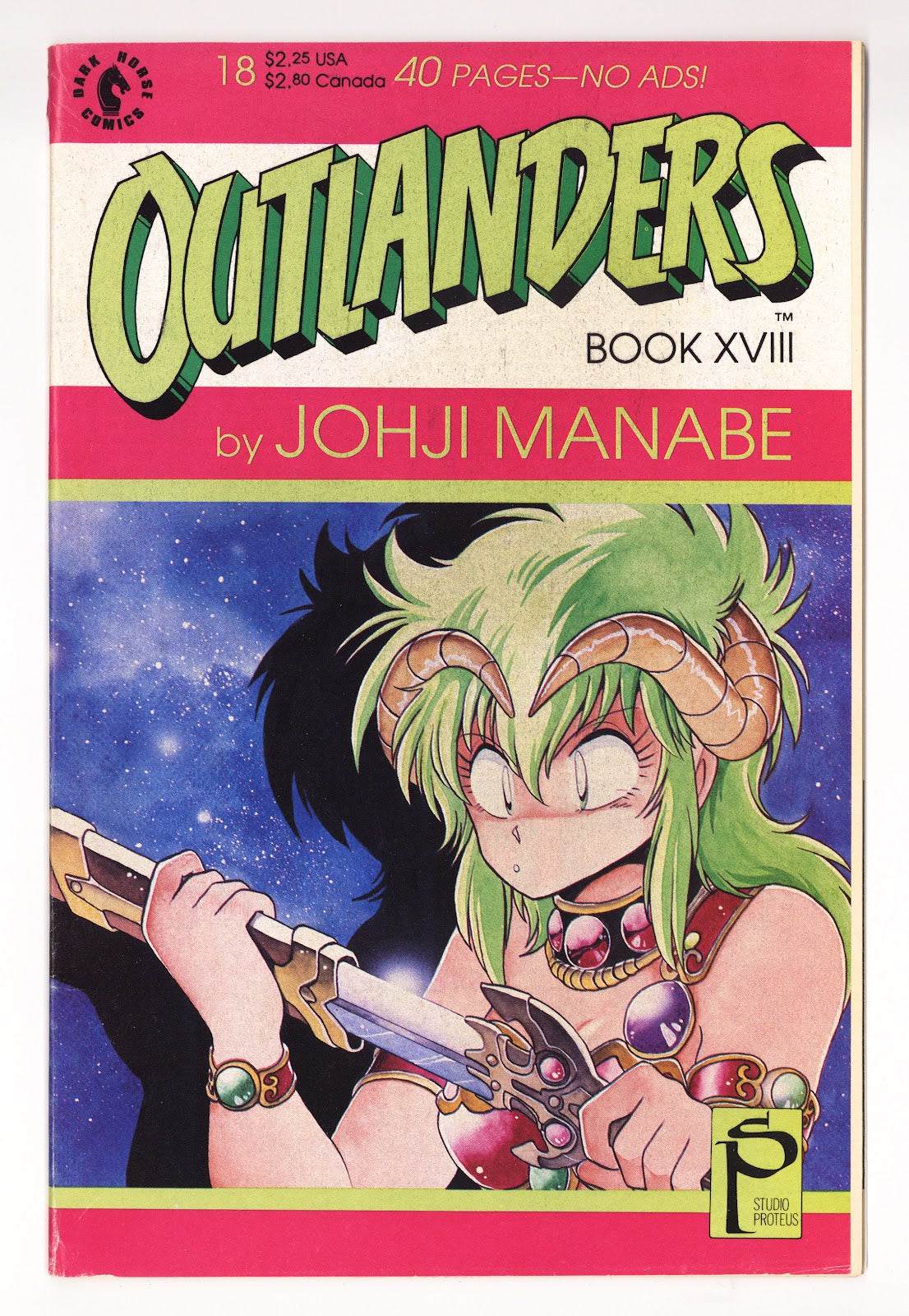 Outlanders   18  Mid Grade   (1990)