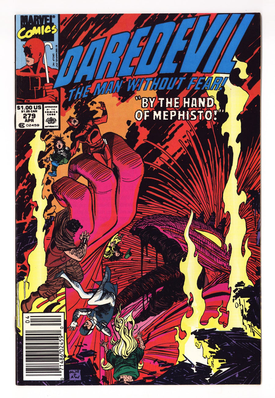 Daredevil Vol 1 279  High Grade   (1990)   Newsstand