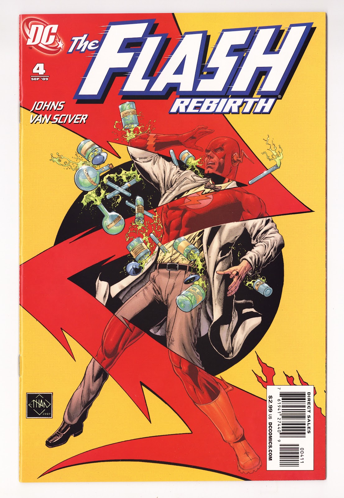 The Flash: Rebirth 4 High Grade (2009) 