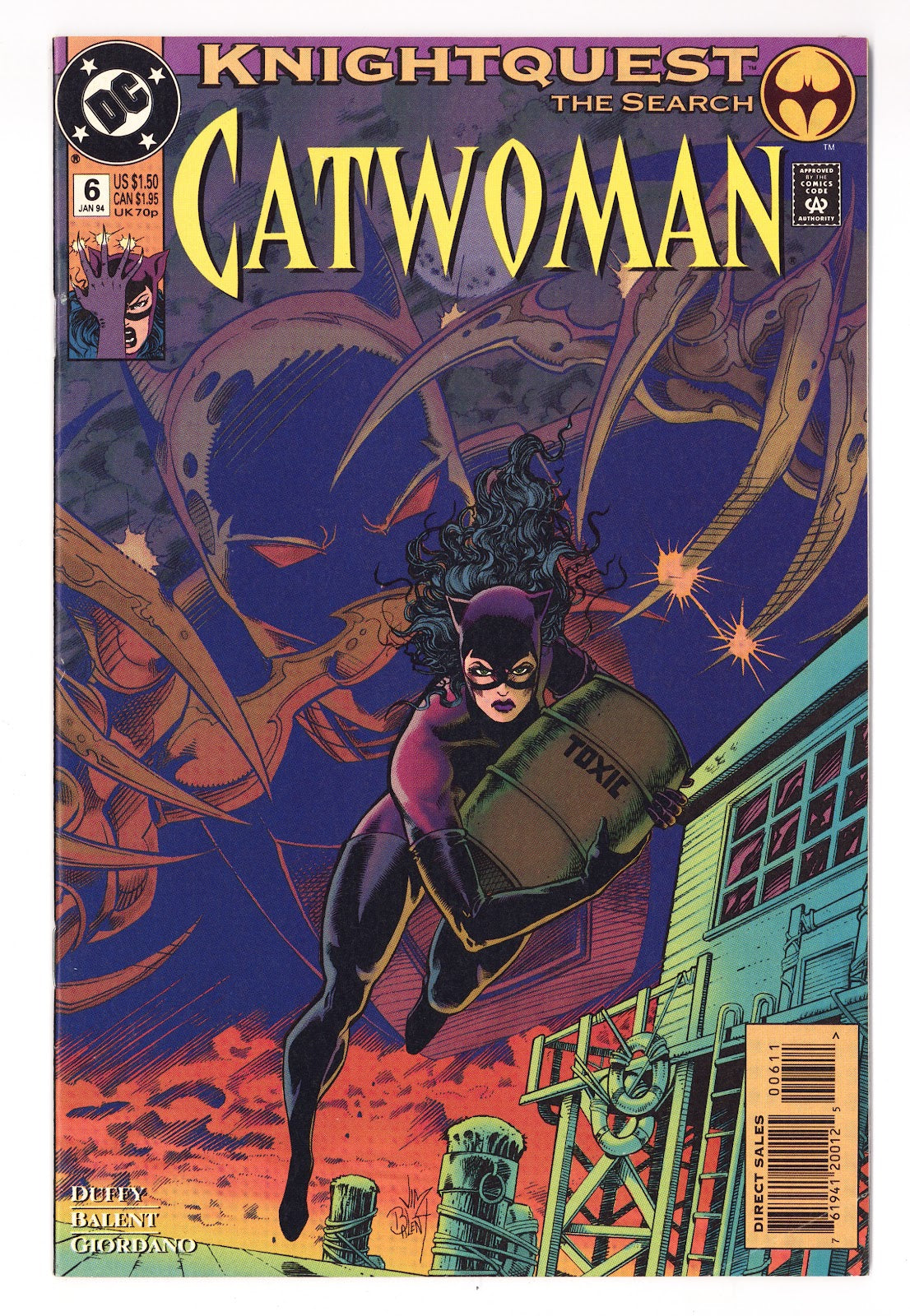 Catwoman Vol 2 6  Mid Grade   (1994)     