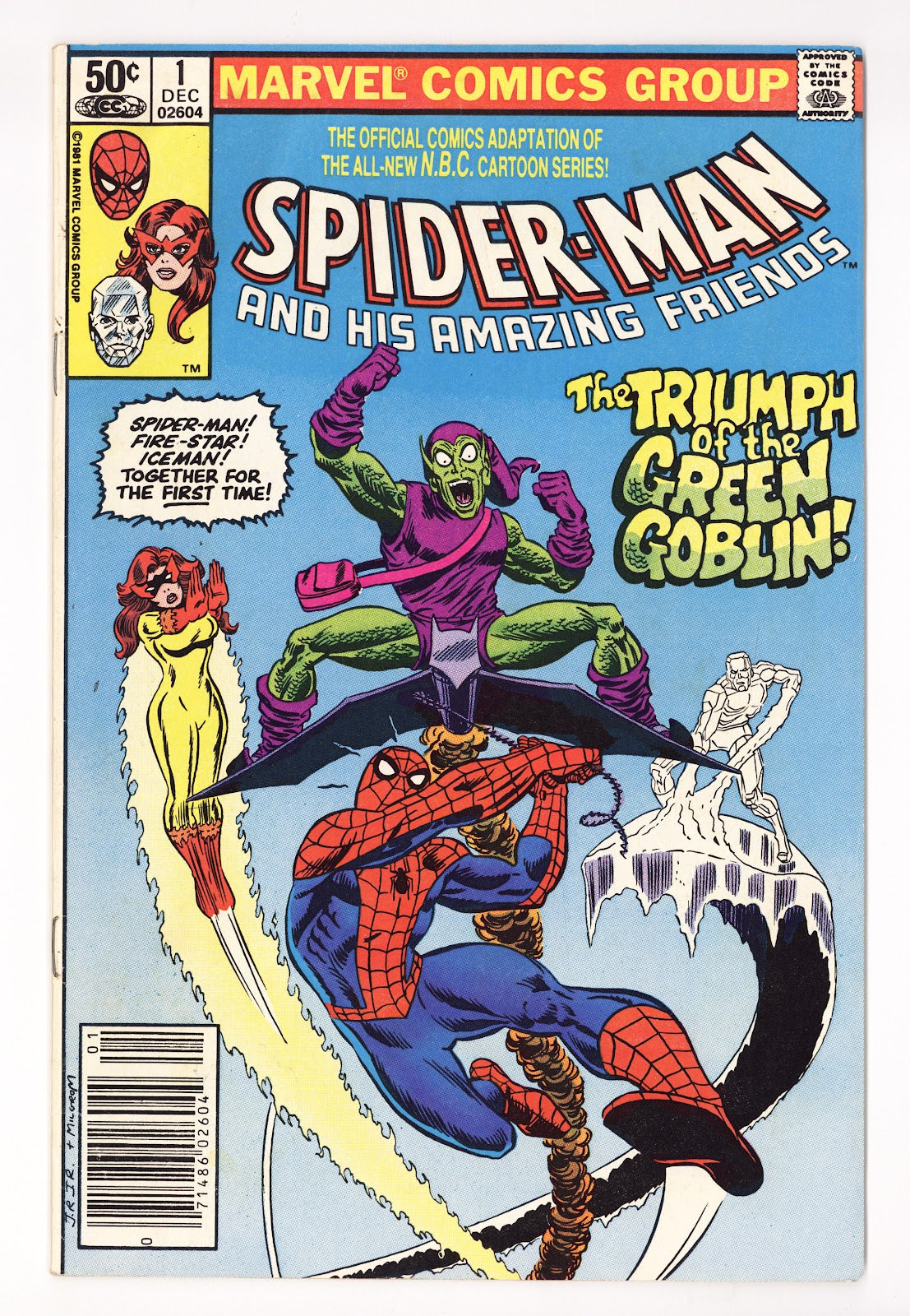 Spider-Man and His Amazing Friends 1 VG (4.0) (1981) Newsstand 