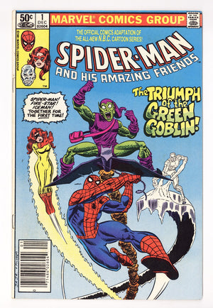 Spider-Man and His Amazing Friends 1 VG (4.0) (1981) Newsstand