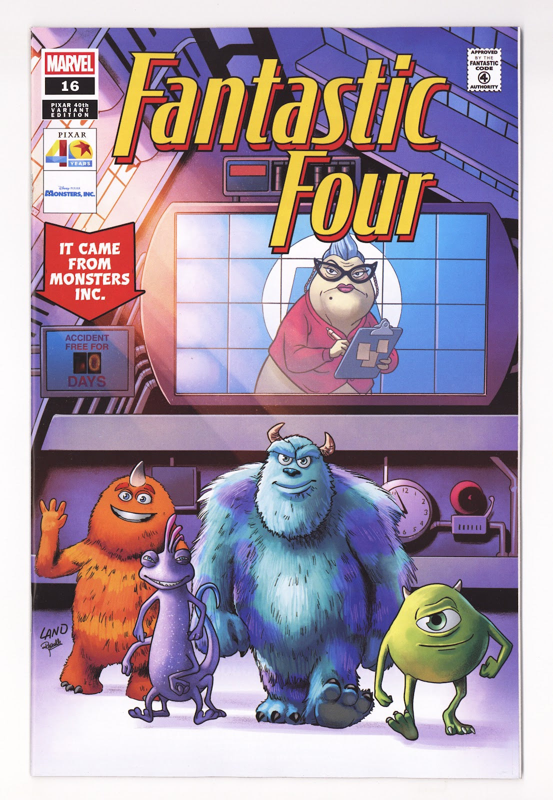 Fantastic Four Vol 8 16 Pixar Variant (2026)