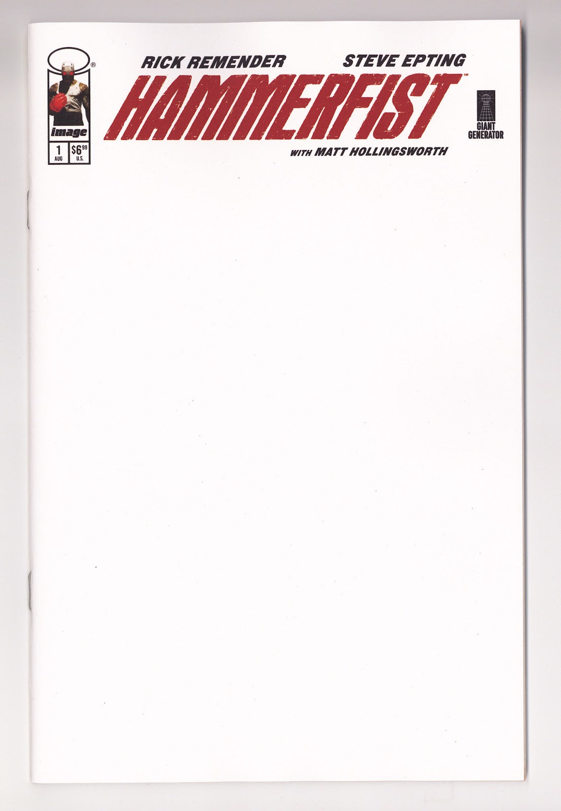 Hammerfist 1 Sketch Blank Variant (2026)