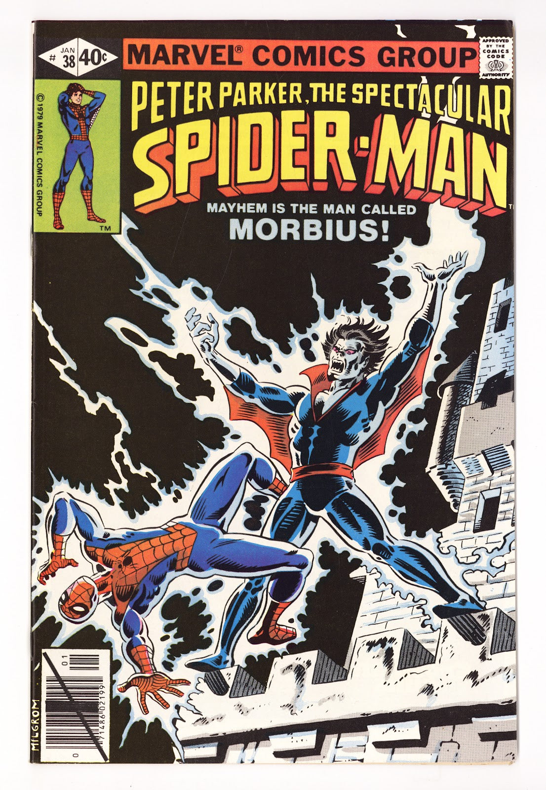 The Spectacular Spider-Man Vol 1 38  High Grade   (1980)     