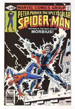 The Spectacular Spider-Man Vol 1 38  High Grade   (1980)