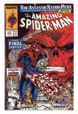 The Amazing Spider-Man Vol 1 325  NM- (9.2)   (1989)