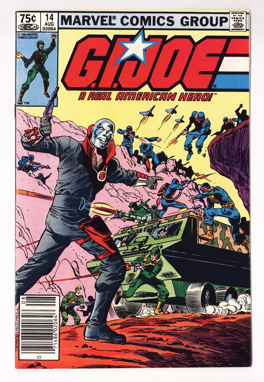 G.I. Joe, A Real American Hero Vol 1 14  FN/VF (7.0)   (1983)   Canadian  