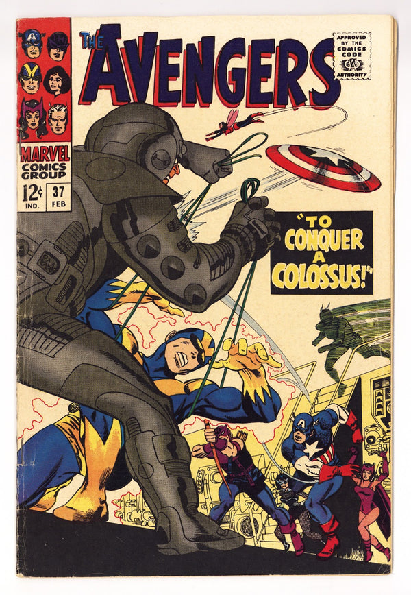 The Avengers Vol 1 37 FN- (5.5) (1967)