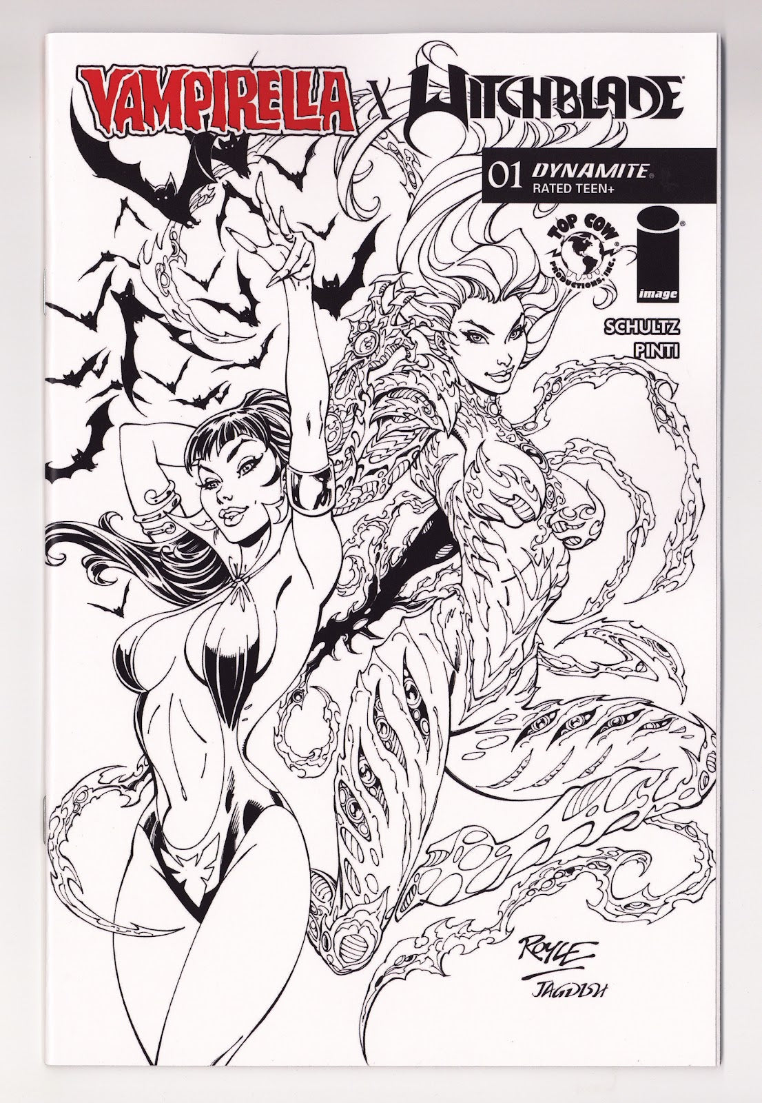 Vampirella X Witchblade Special #1 (2026) Royle Incentive