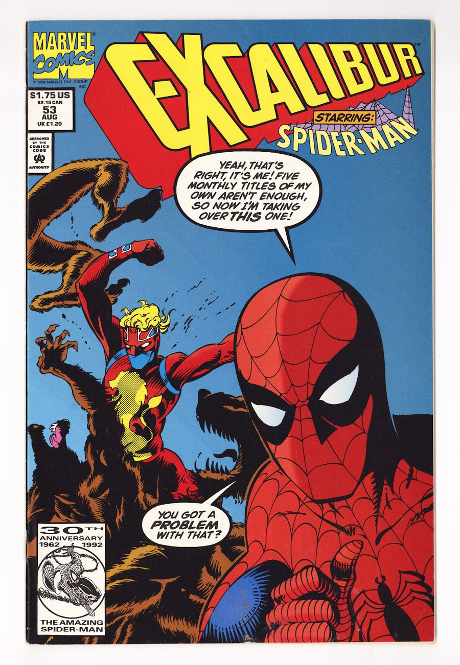 Excalibur Vol 1 53  Mid Grade   (1992)     