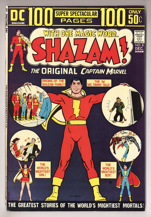 Shazam! Vol 1 8 VF/NM (9.0) (1973)
