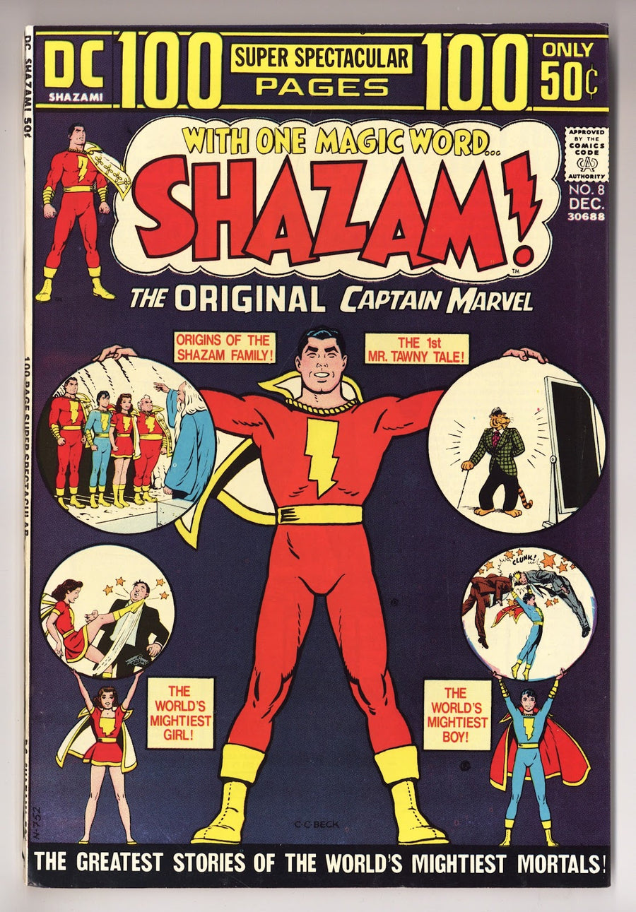 Shazam! Vol 1 8 VF/NM (9.0) (1973)  
