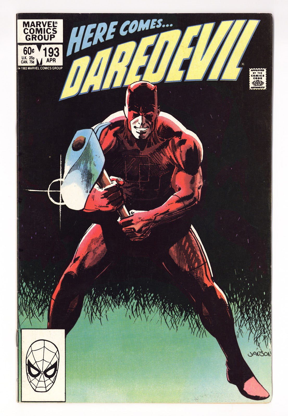 Daredevil Vol 1 193  Mid Grade   (1983)     