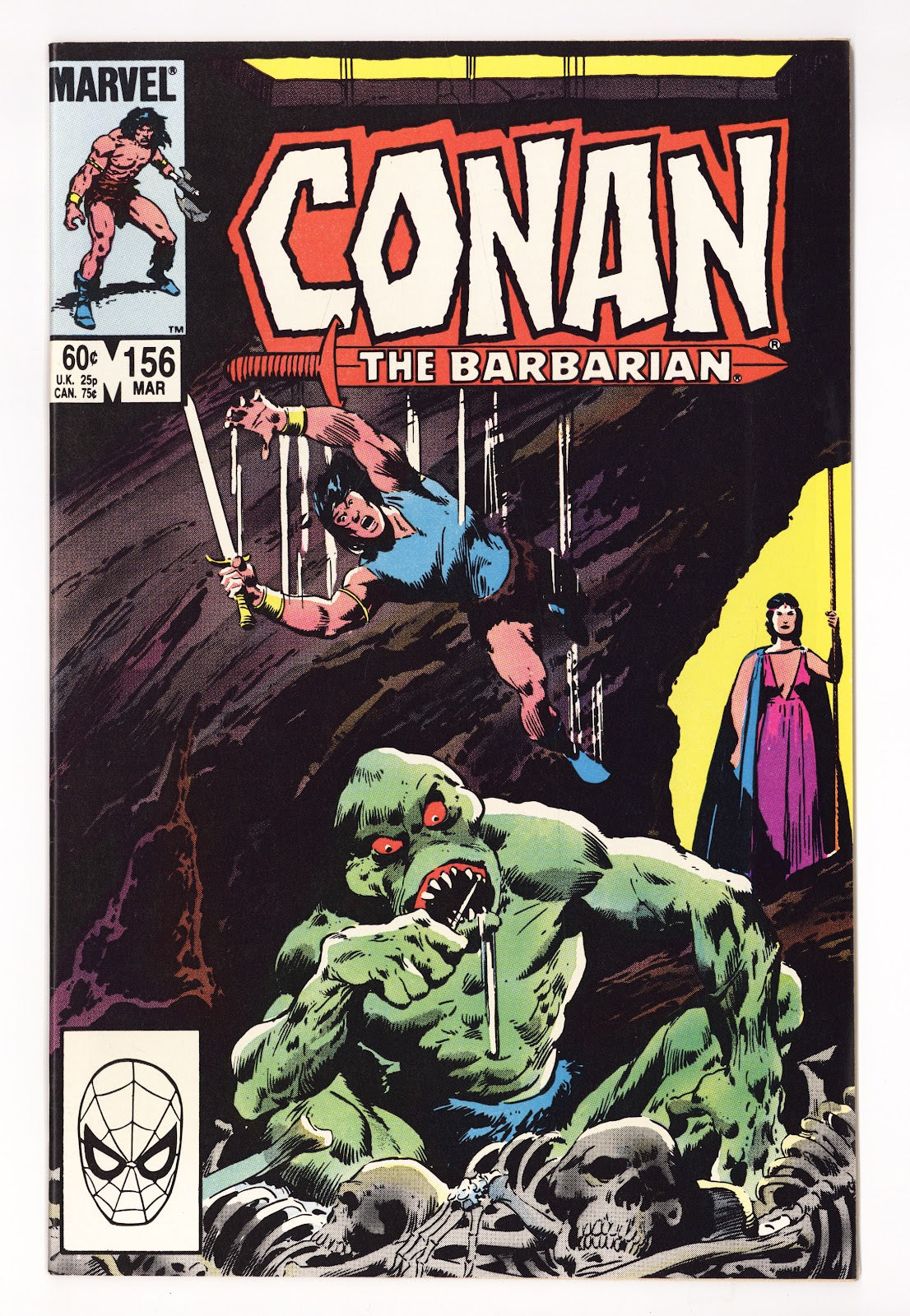 Conan the Barbarian Vol 1 156  High Grade   (1984)   Direct  