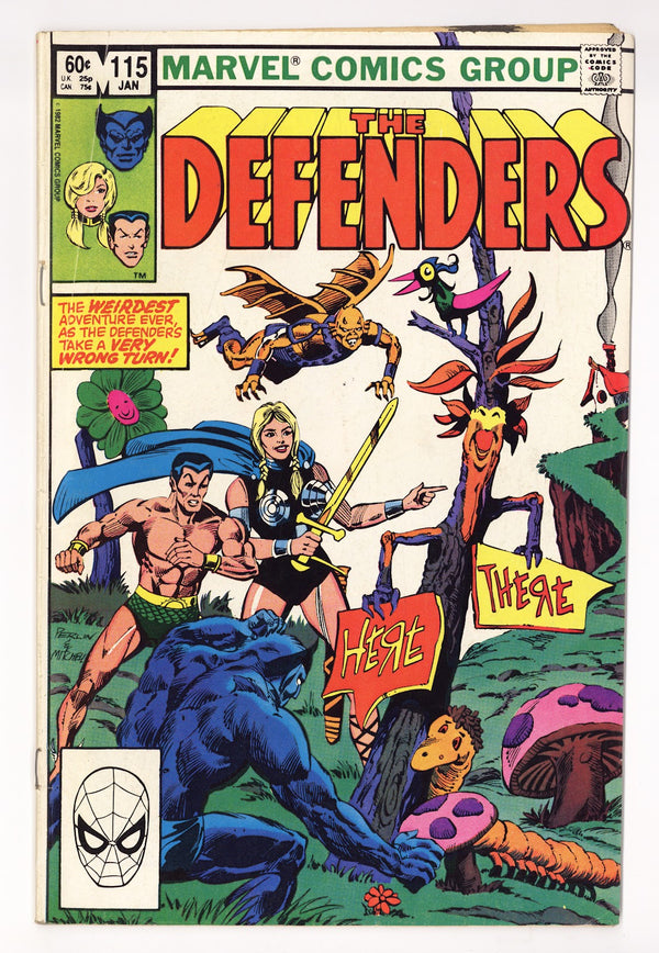 The Defenders Vol 1 115  Low Grade   (1983)   Direct
