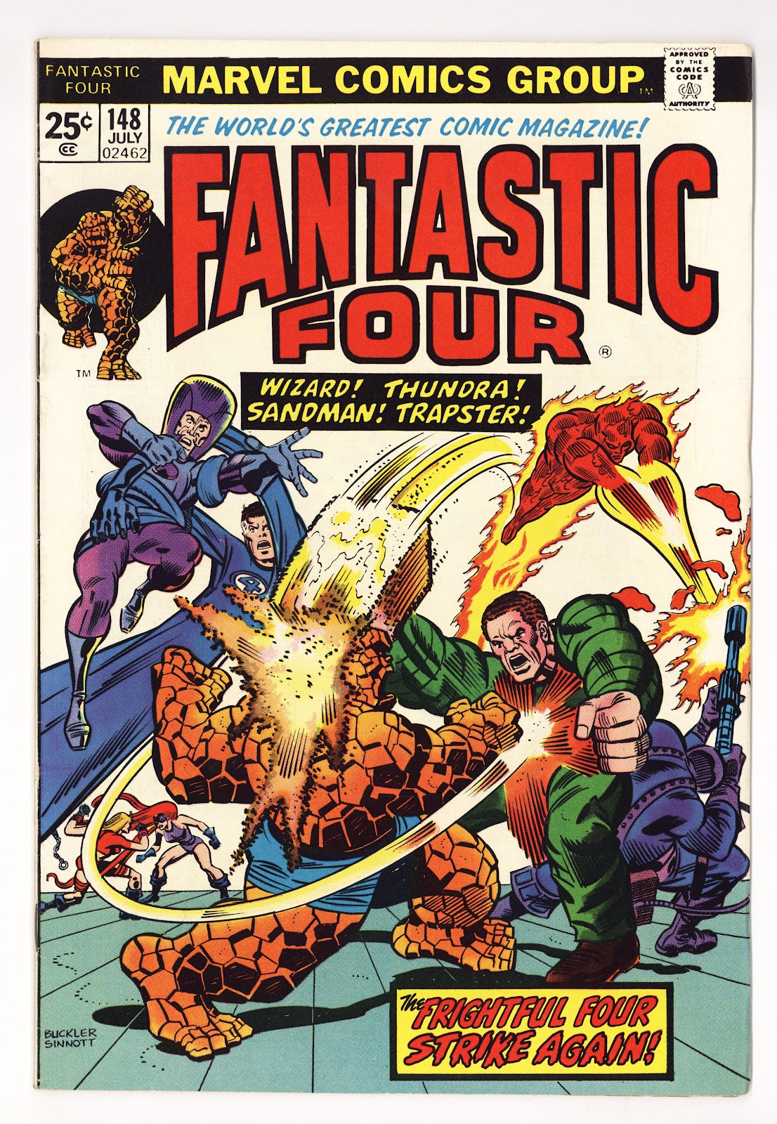 Fantastic Four Vol 1 148  FN- (5.5)   (1974)     