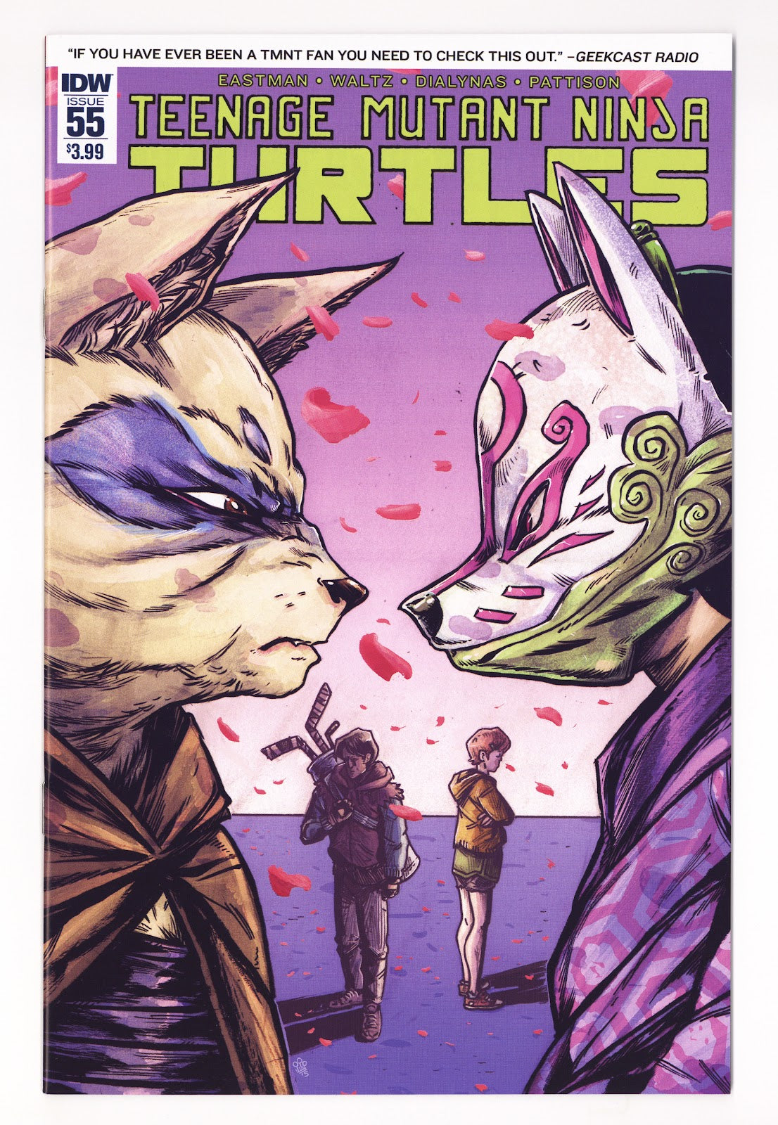 Teenage Mutant Ninja Turtles Vol 5 55 High Grade (2016) 