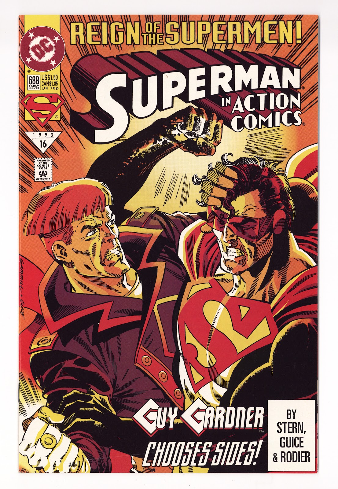 Action Comics Vol 1 688 High Grade (1993) 