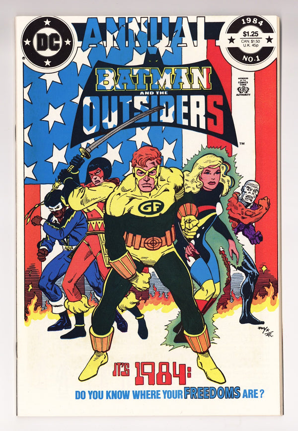 Batman and the Outsiders Annual Vol 1 1 High Grade (1984)