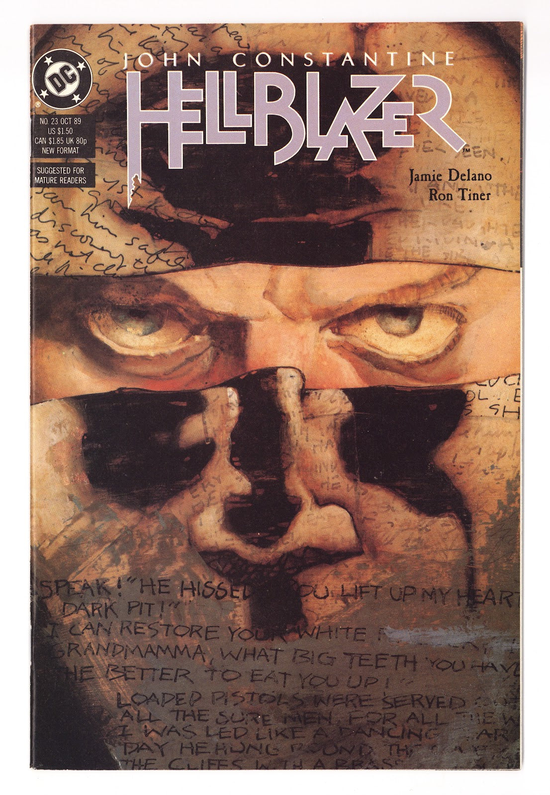 Hellblazer Vol 1 23  High Grade   (1989)