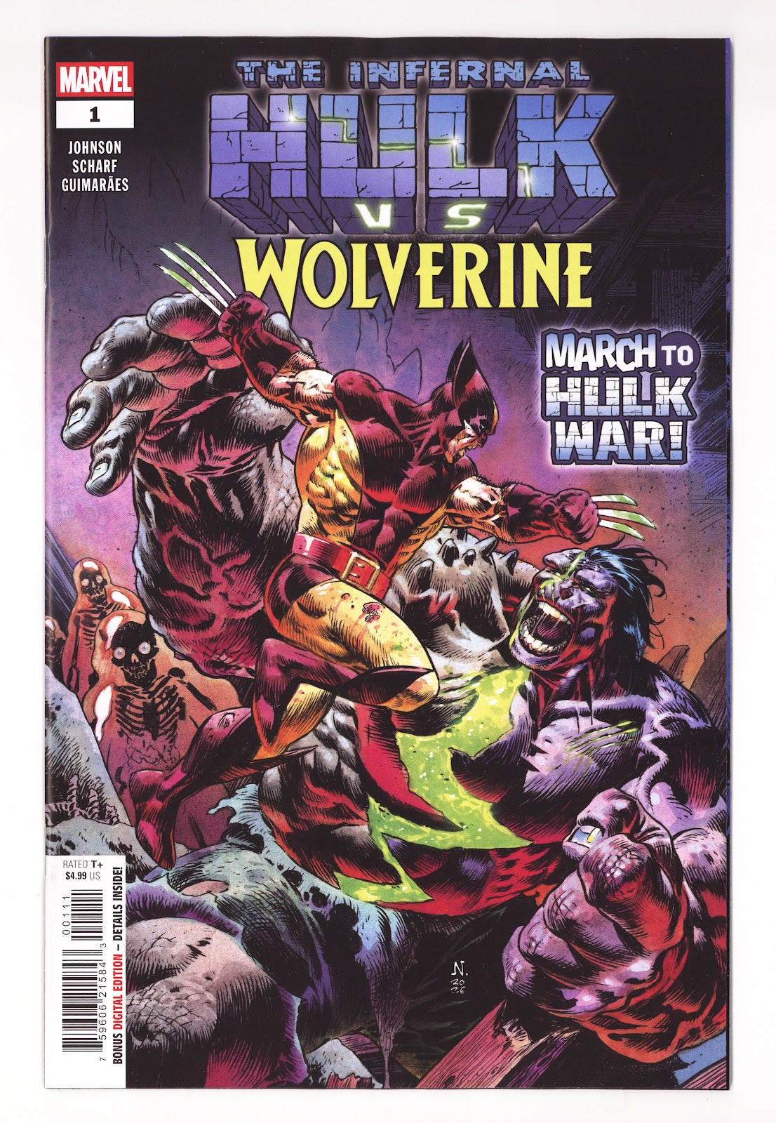 Infernal Hulk Vs. Wolverine  1    (2026)