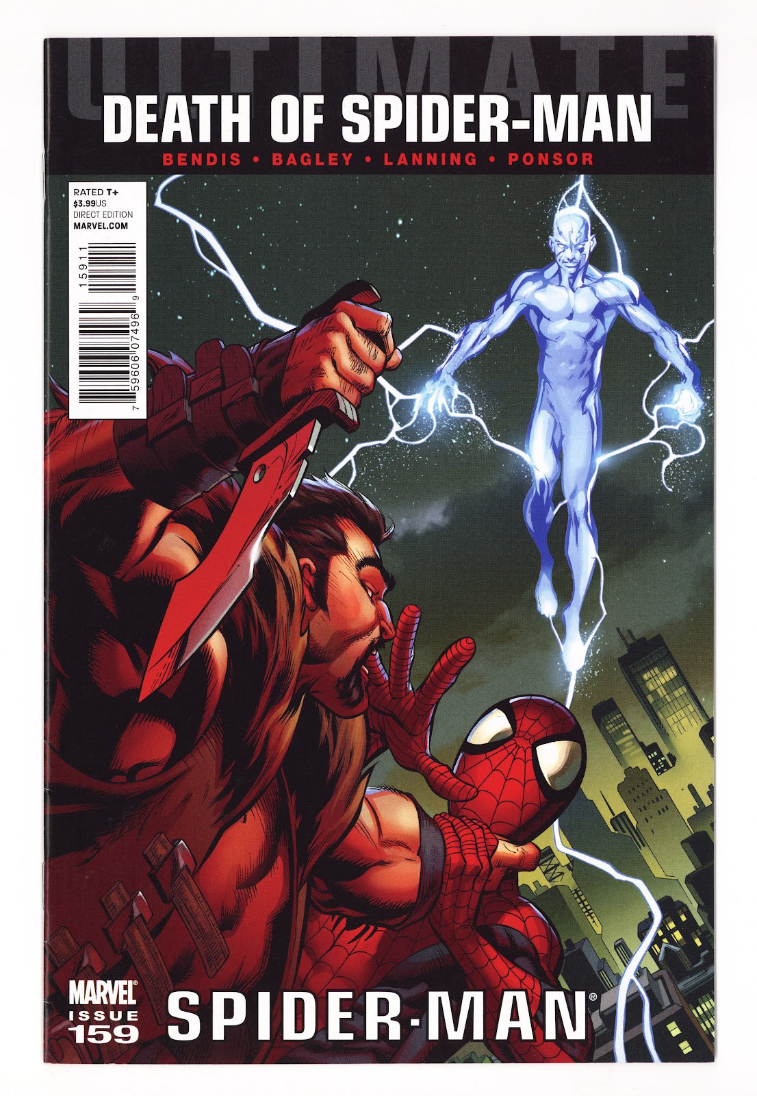 Ultimate Comics Spider-Man Vol 1 159  High Grade   (2011) Bagley   Mark Bagley cover  