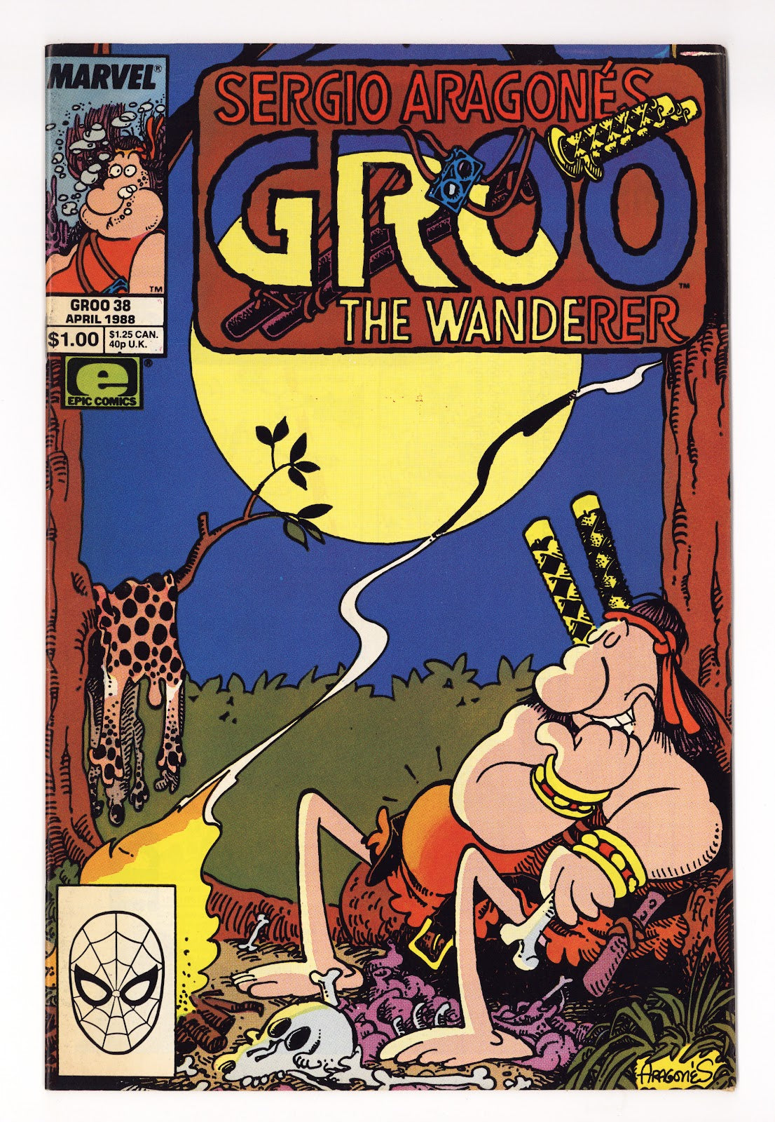 Sergio Aragones Groo the Wanderer Vol 2 38  High Grade   (1988)