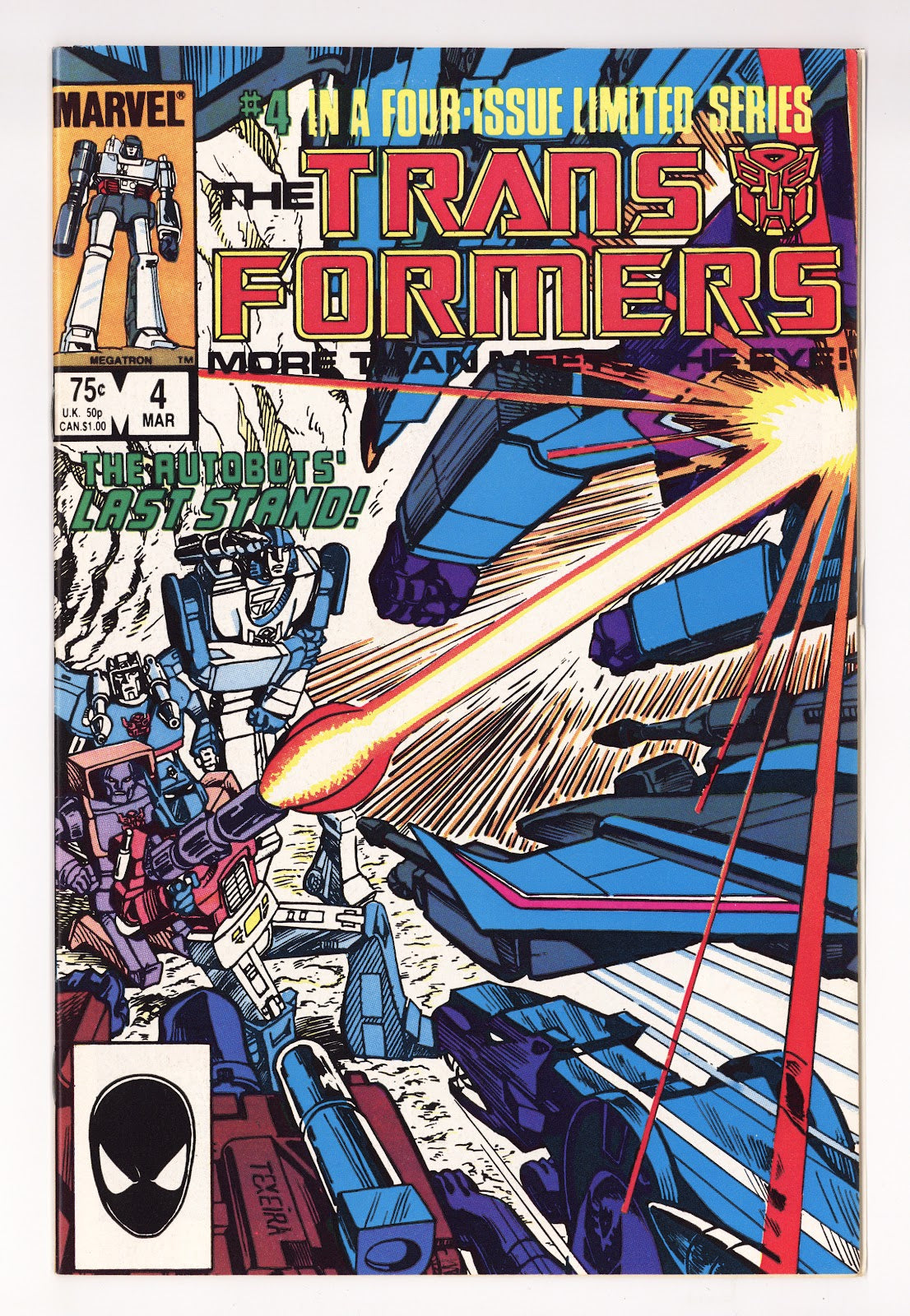 The Transformers Vol 1 4  VF- (7.5)   (1985)     