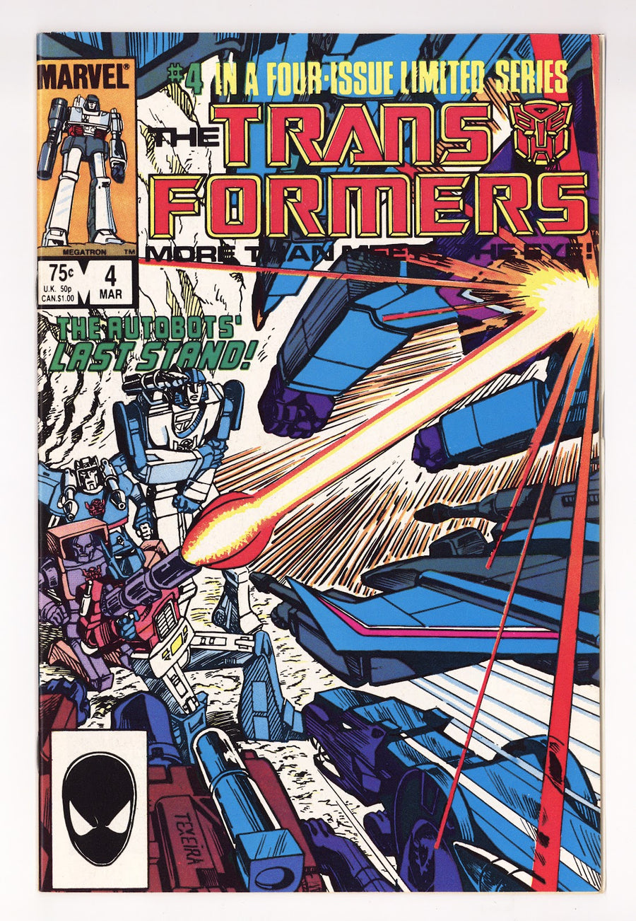 The Transformers Vol 1 4  VF- (7.5)   (1985)     