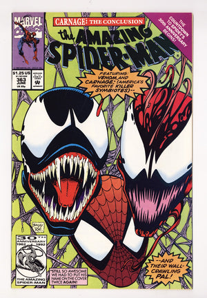 The Amazing Spider-Man Vol 1 363 VF+ (8.5) (1992)