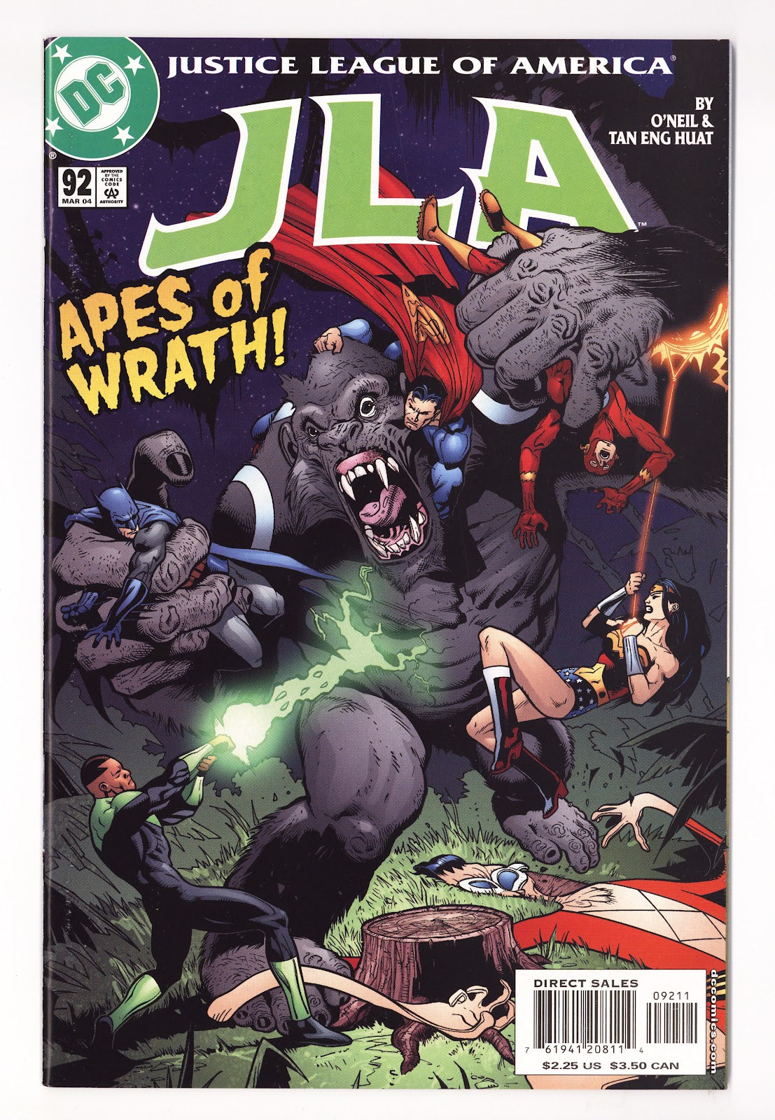 JLA 92 High Grade (2004) Direct Sales 
