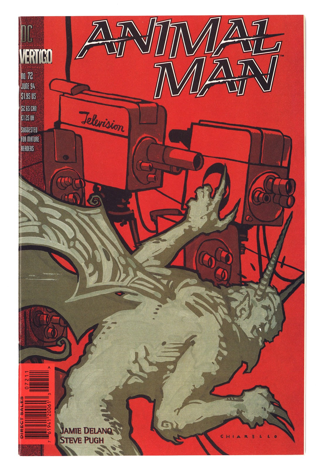 Animal Man Vol 1 72 High Grade (1994) 