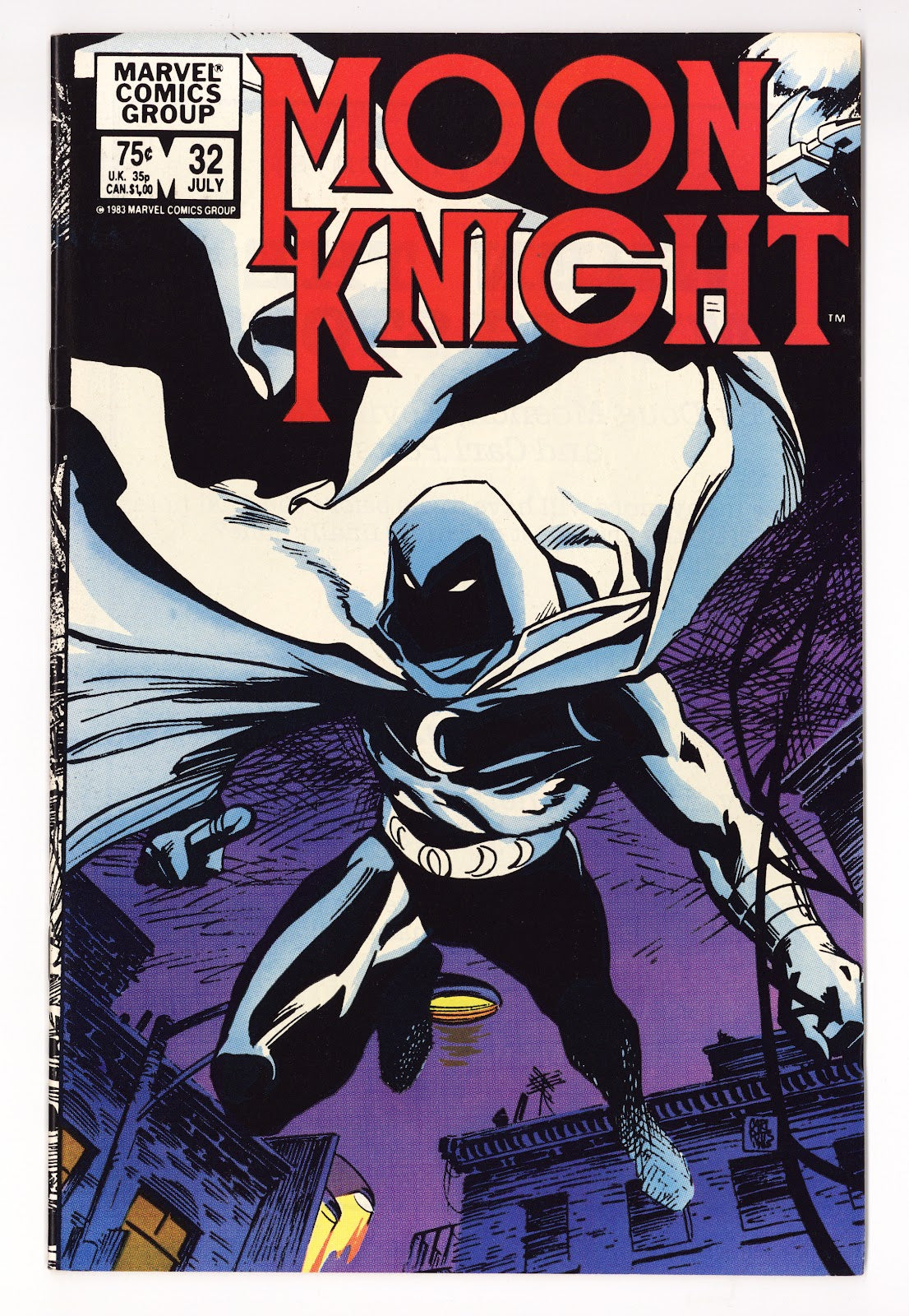 Moon Knight Vol 1 32 High Grade (1983) 