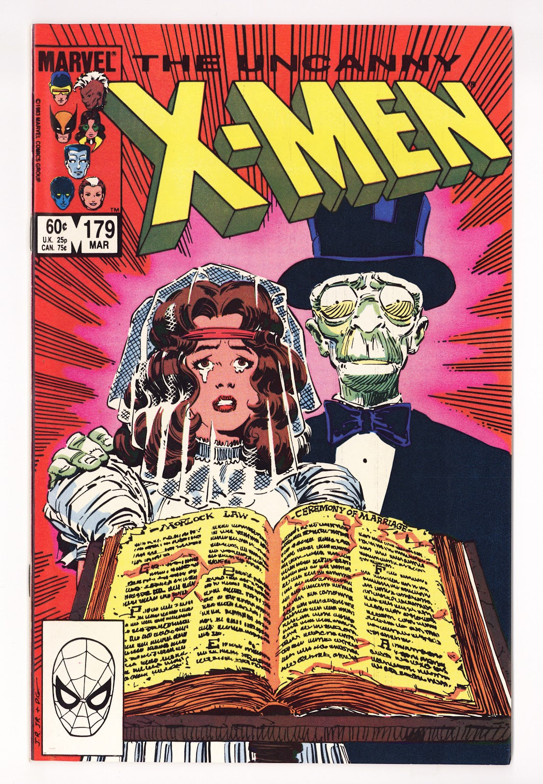 The Uncanny X-Men Vol 1 179 High Grade (1984) Direct 