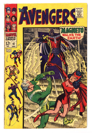 The Avengers Vol 1 47 VG- (3.5) Apparent, Last Page Missing (1967)