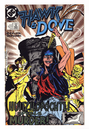 Hawk and Dove Vol 3 2 High Grade   (1989)   Direct