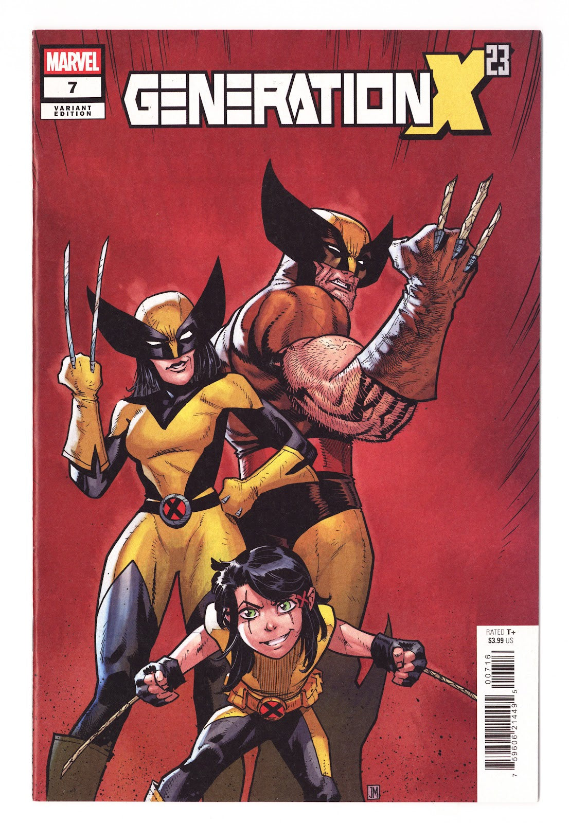 Generation X-23   7  VF/NM (9.0)   (2026) Mason   Incentive Variant