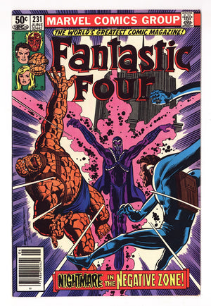 Fantastic Four Vol 1 231 Mid Grade (1981) Newsstand