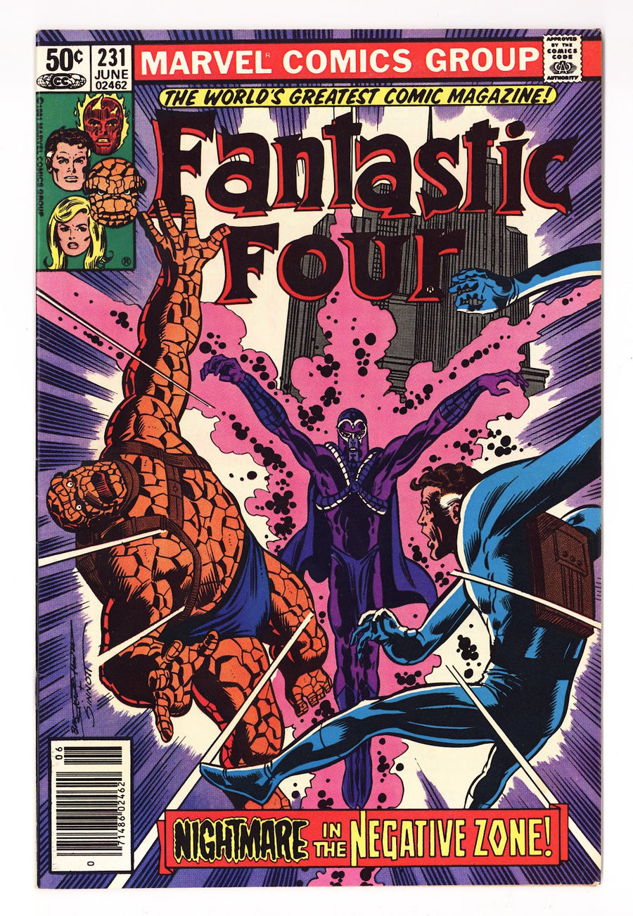 Fantastic Four Vol 1 231 Mid Grade (1981) Newsstand 