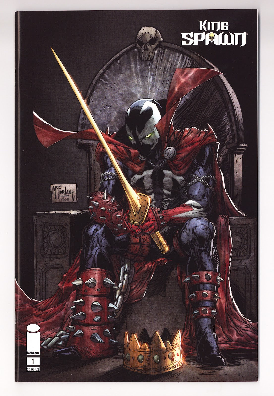 King Spawn 1 High Grade (2021) McFarlane Variant 
