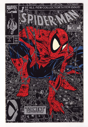 Spider-Man Vol 1 1 VF (8.0) (1990) Silver Variant