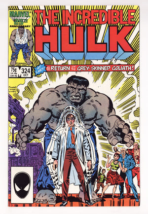 The Incredible Hulk Vol 1 324  VF+ (8.5)   (1986)